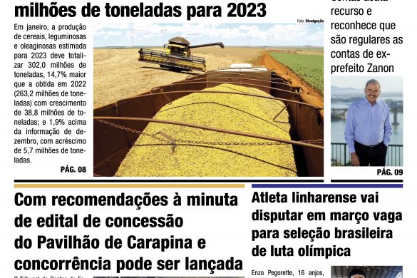 EDIÇÃO DO JORNAL O PIONEIRO 09 DE FEVEREIRO DE 2023