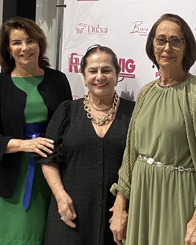 Martinha Boina Piana, Maria do Carmo Calmon e Zilda Pandolfi Almeida